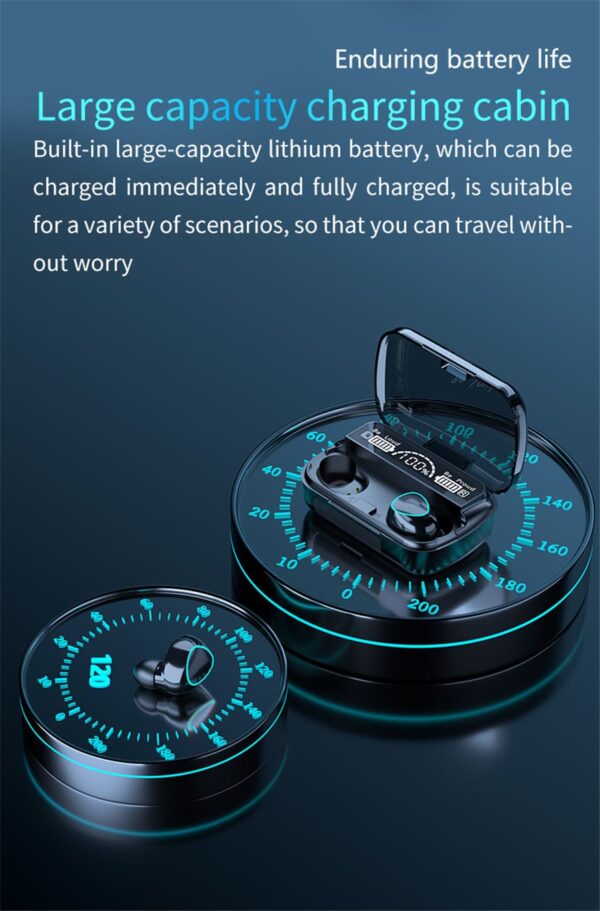M10 TWS Wireless Earbuds (10003) - Image 12