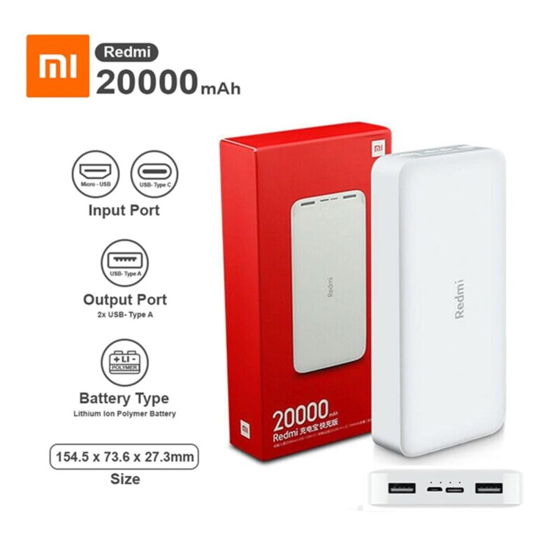 Xiaomi Redmi 20000mAh Power Bank (10009)