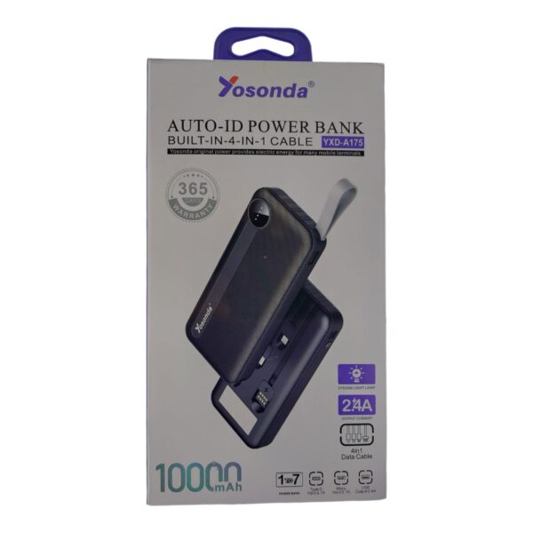 Power Bank YOSANDA Original 10000 mAh (10010) - Image 2