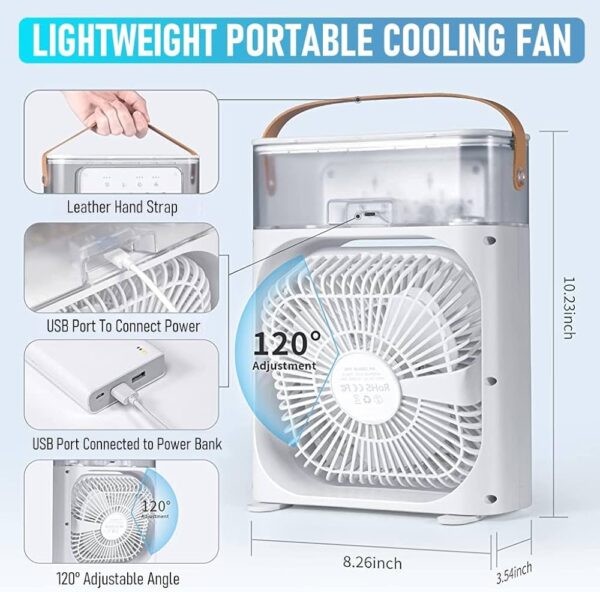 Rechargeable Fan For Summar (10011)