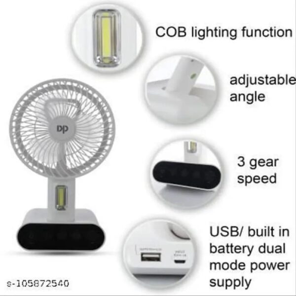 DP Rechargeable Fan (10013) - Image 4