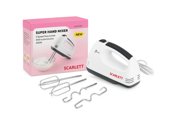 Scarlett 7 Speed Electric Mixer - Image 3