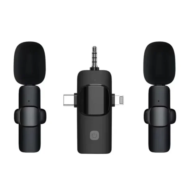 K15 Wereless Microphone super-Noise Reduction Mini Collar Mic